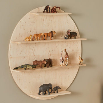 Ronde wandplanken Ø70cm
