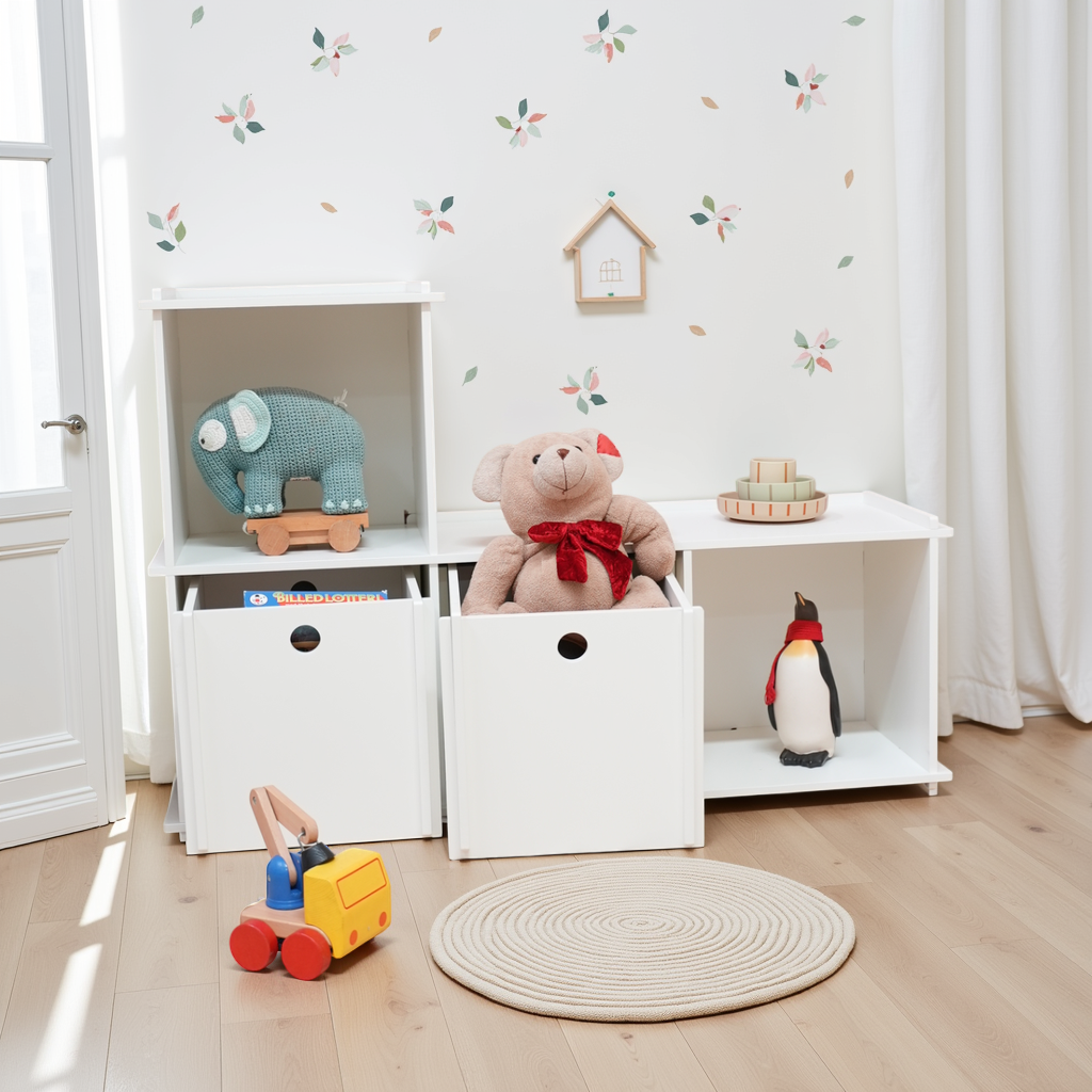 Rekkenbank Carla incl. 2x Viktor dozen - White edition