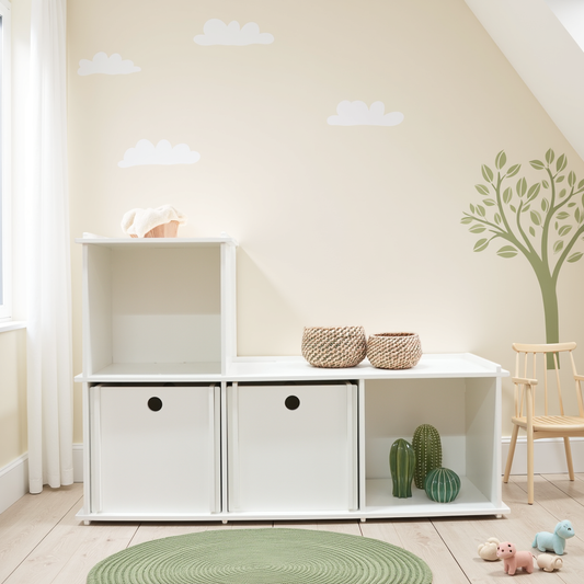Rekkenbank Carla incl. 2x Viktor dozen - White edition