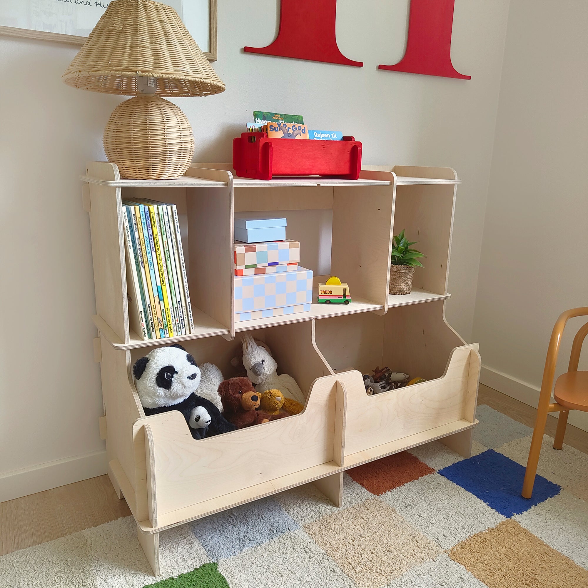 Kinderboekenkast Saxo