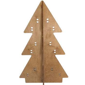 Adventskalenders kerstboom Peter (Bruin gekleurd)